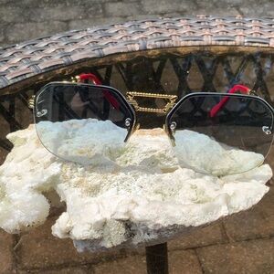 PORTA ROMANA SUNGLASSES WITH CASE AND CLEANING CLOTH, NEW WITH TAGS